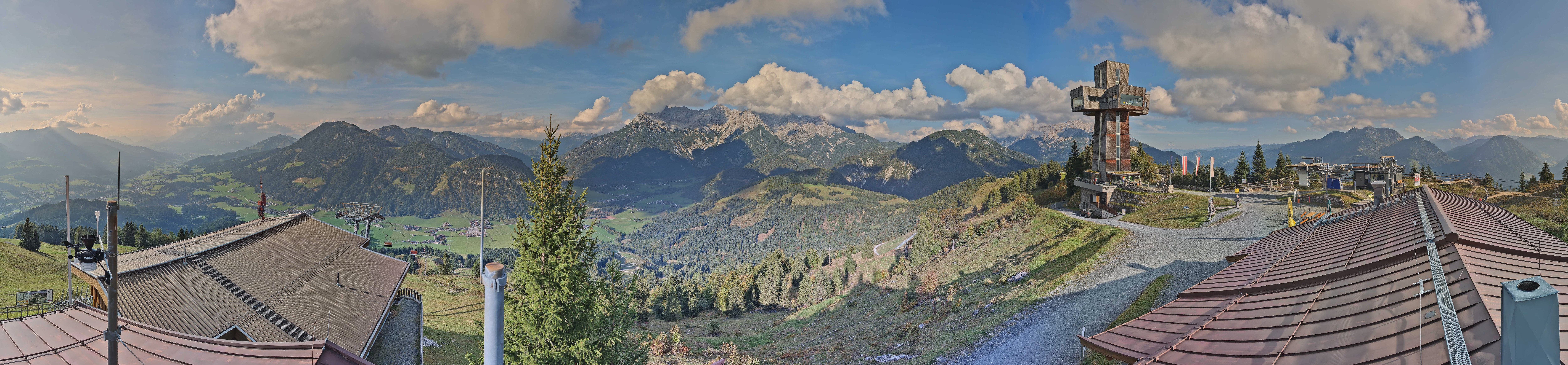 Archiv Foto Webcam Jakobskreuz im Pillerseetal