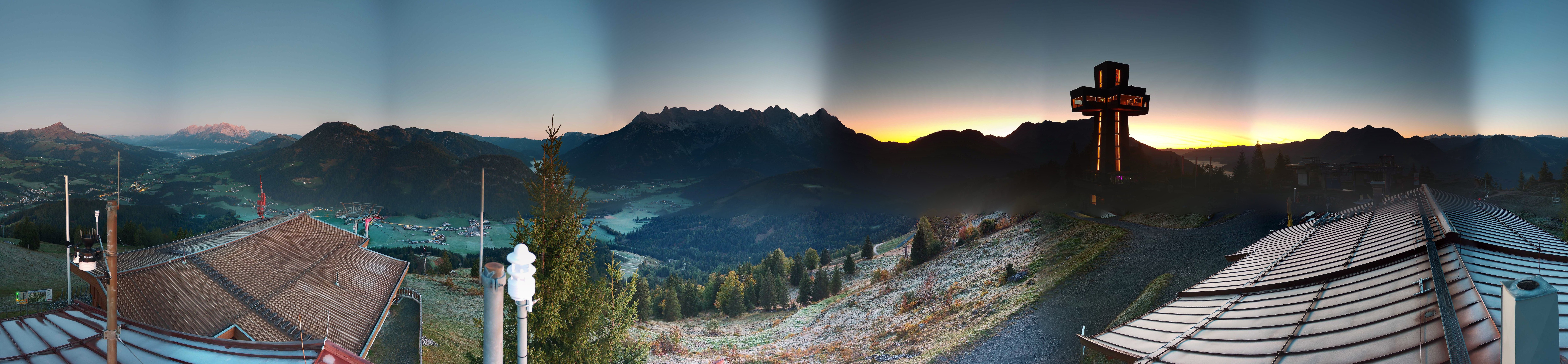Archiv Foto Webcam Jakobskreuz im Pillerseetal