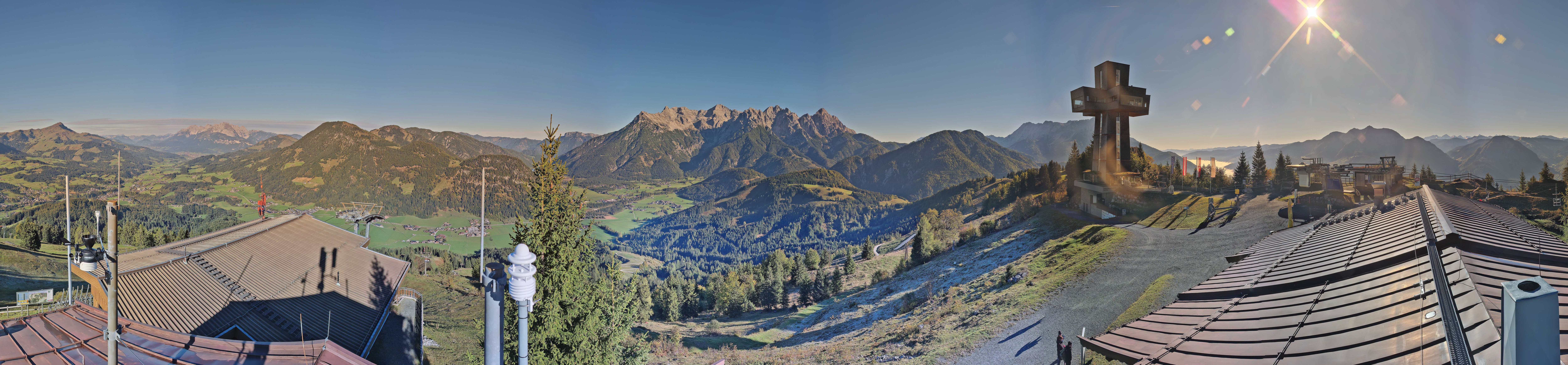 Archiv Foto Webcam Jakobskreuz im Pillerseetal