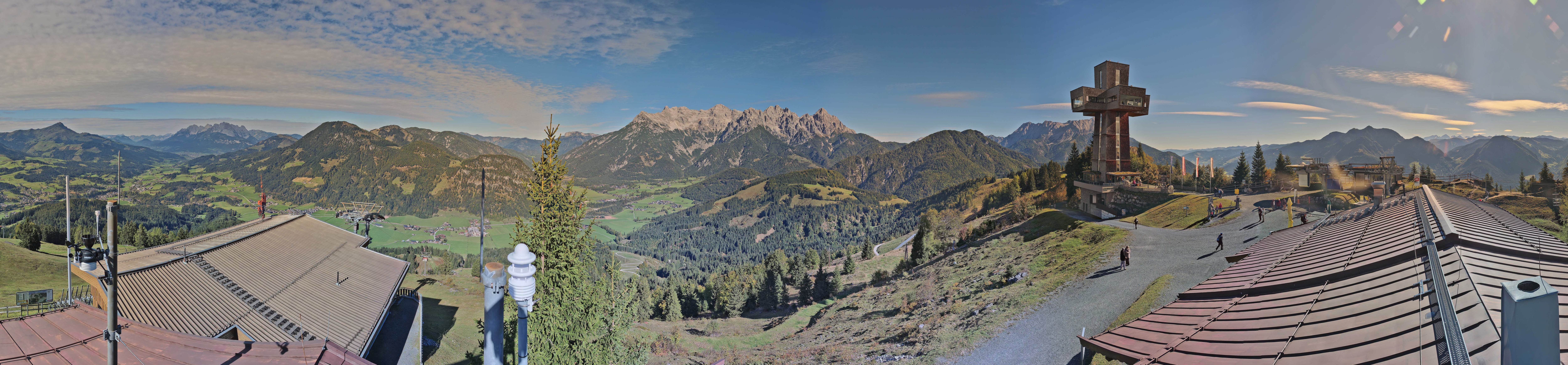 Archiv Foto Webcam Jakobskreuz im Pillerseetal
