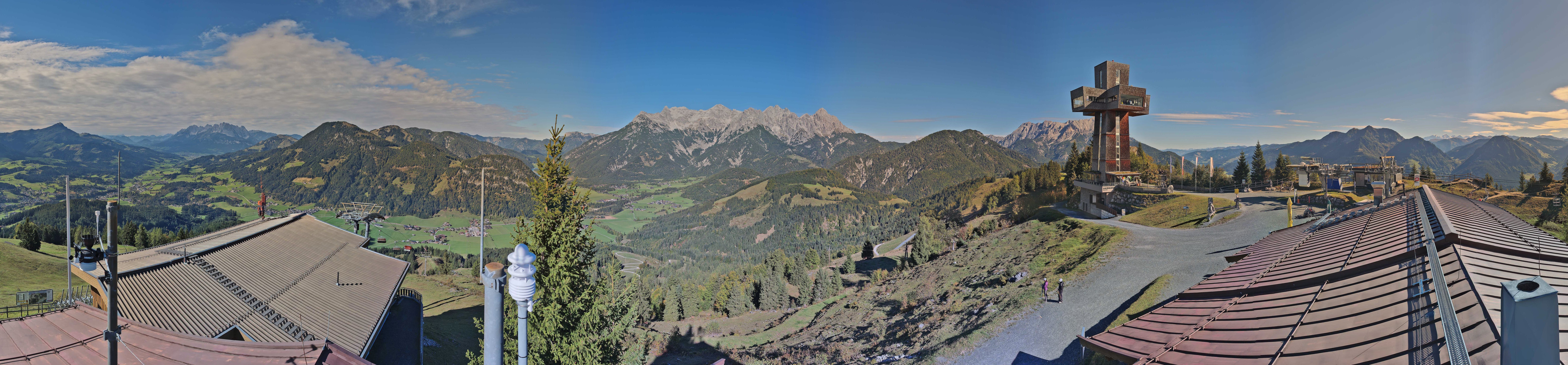 Archiv Foto Webcam Jakobskreuz im Pillerseetal