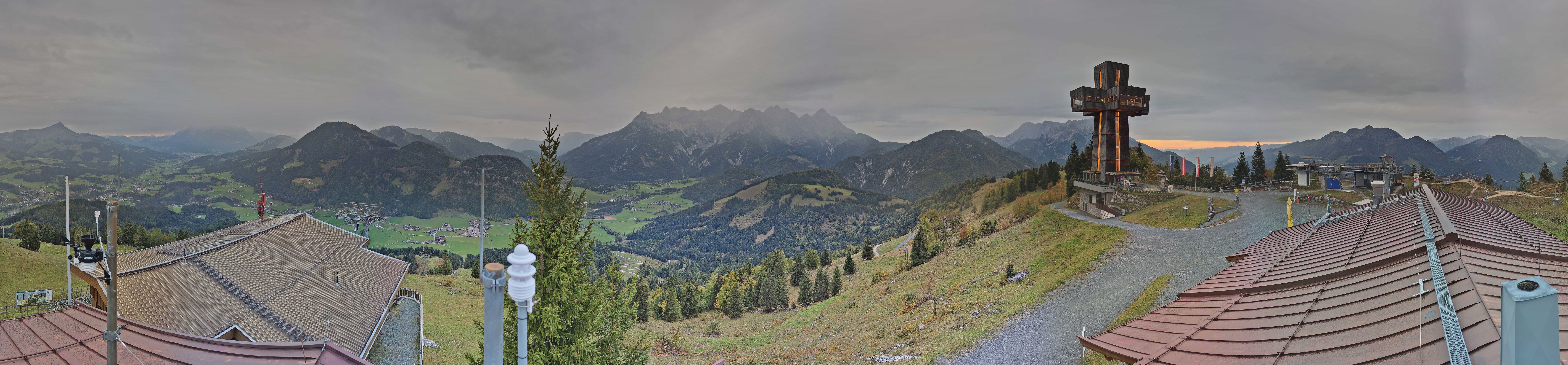 Archiv Foto Webcam Jakobskreuz im Pillerseetal