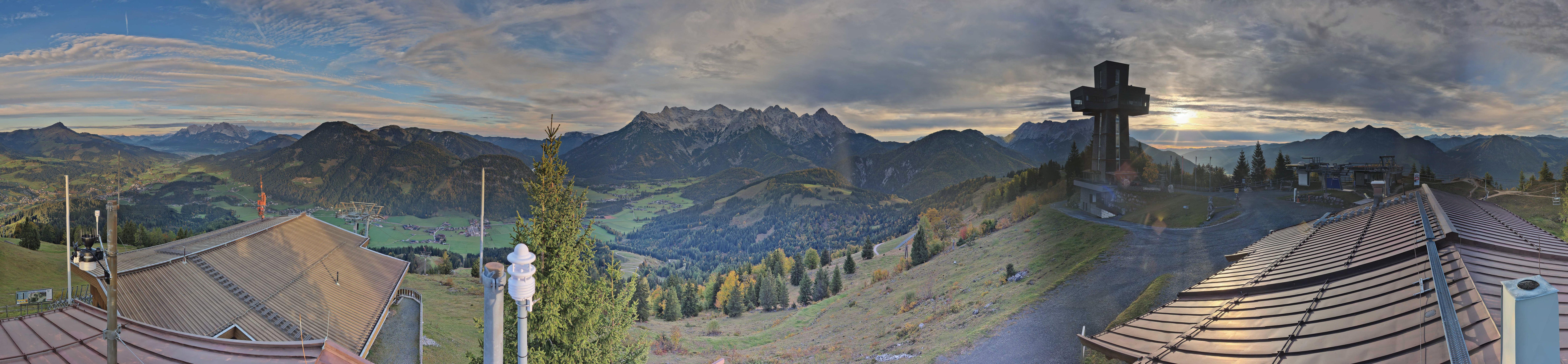 Archiv Foto Webcam Jakobskreuz im Pillerseetal