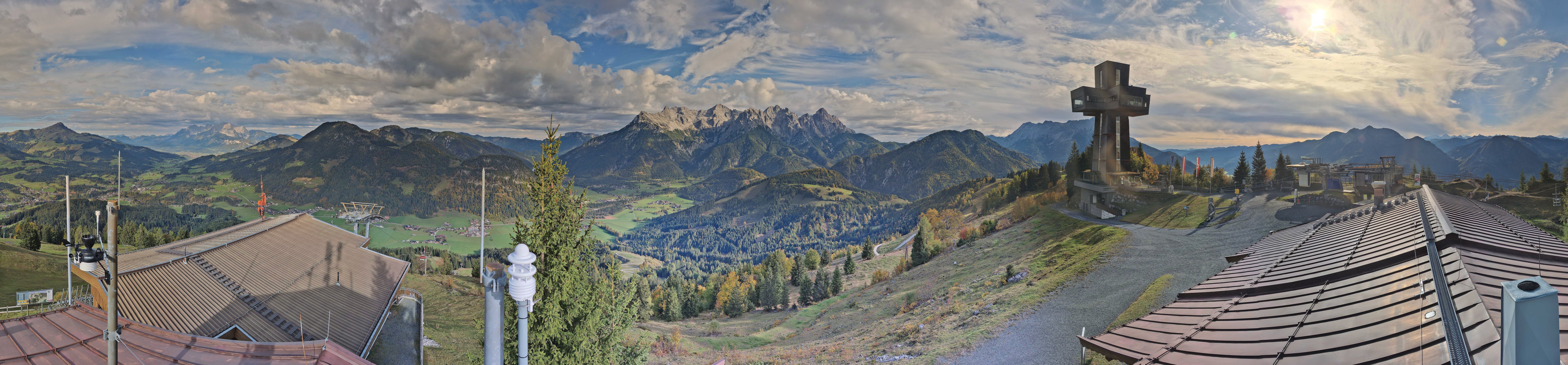 Archiv Foto Webcam Jakobskreuz im Pillerseetal