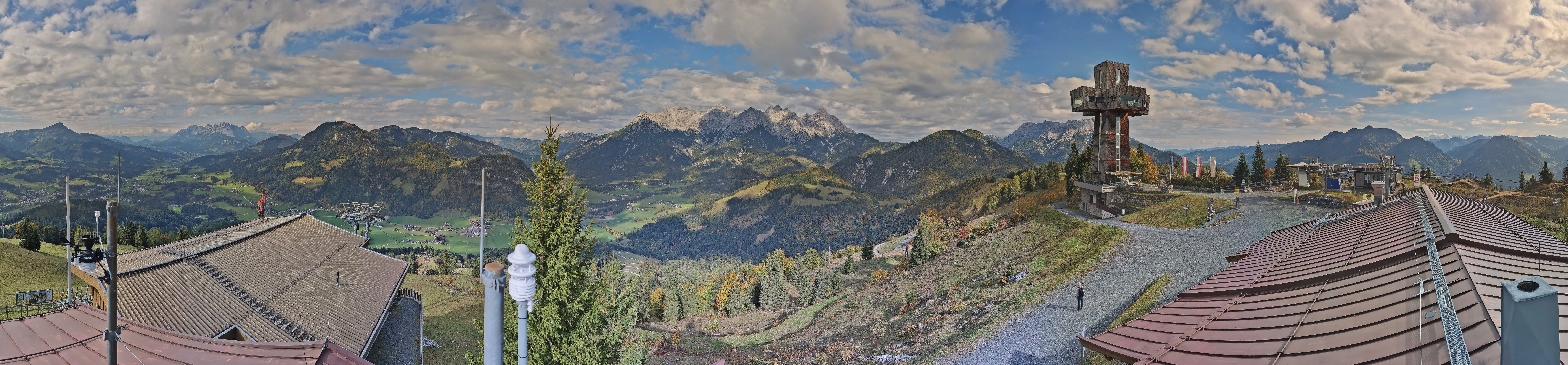 Archiv Foto Webcam Jakobskreuz im Pillerseetal