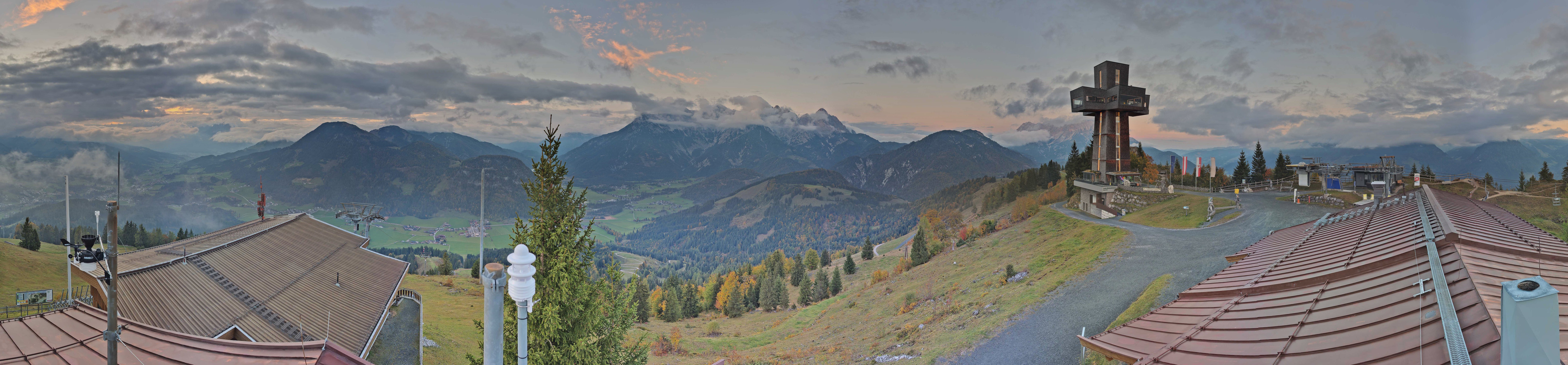 Archiv Foto Webcam Jakobskreuz im Pillerseetal