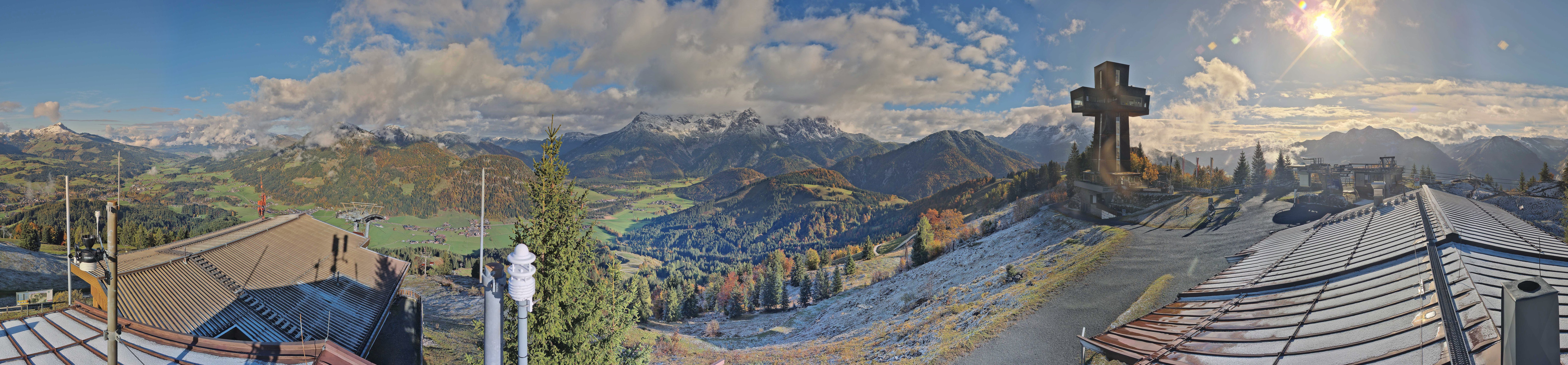 Archiv Foto Webcam Jakobskreuz im Pillerseetal