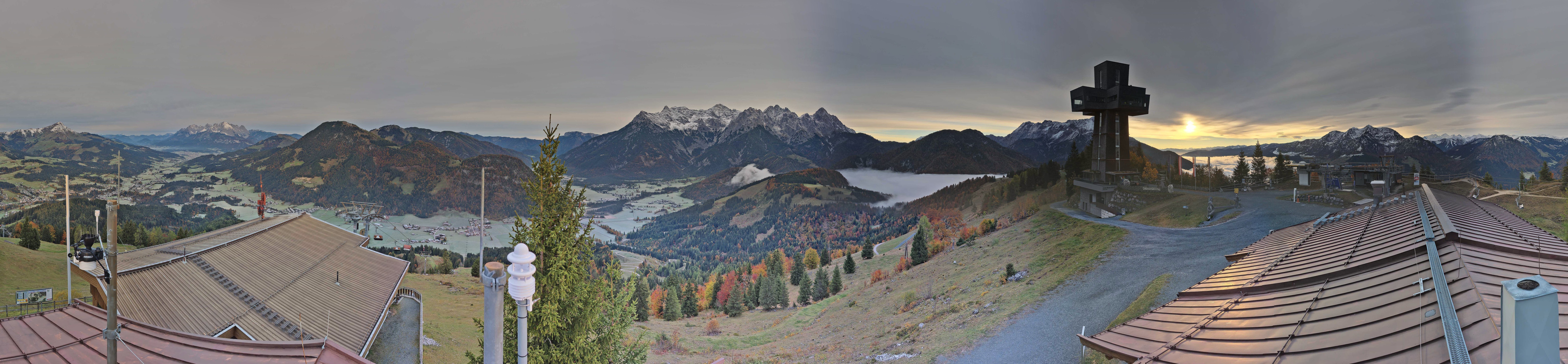 Archiv Foto Webcam Jakobskreuz im Pillerseetal