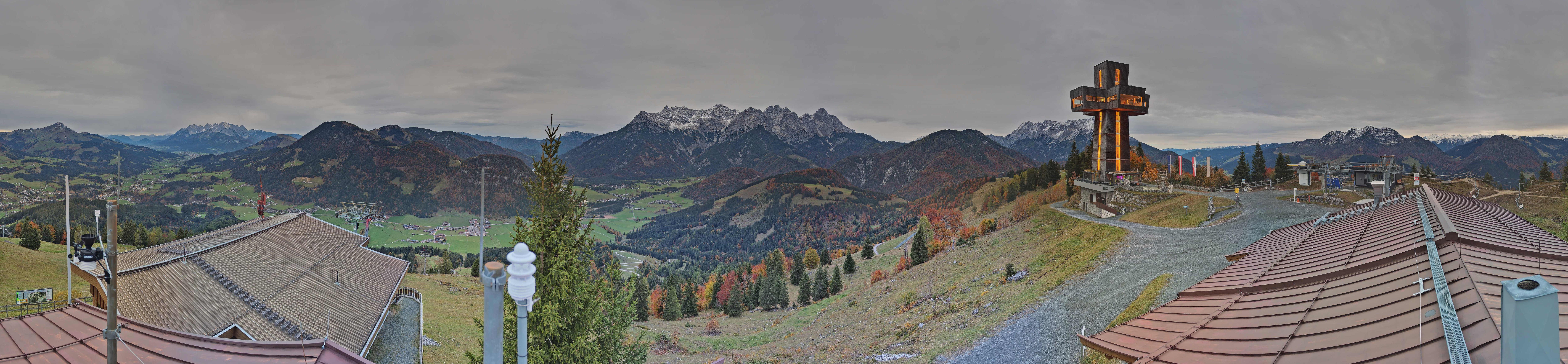 Archiv Foto Webcam Jakobskreuz im Pillerseetal