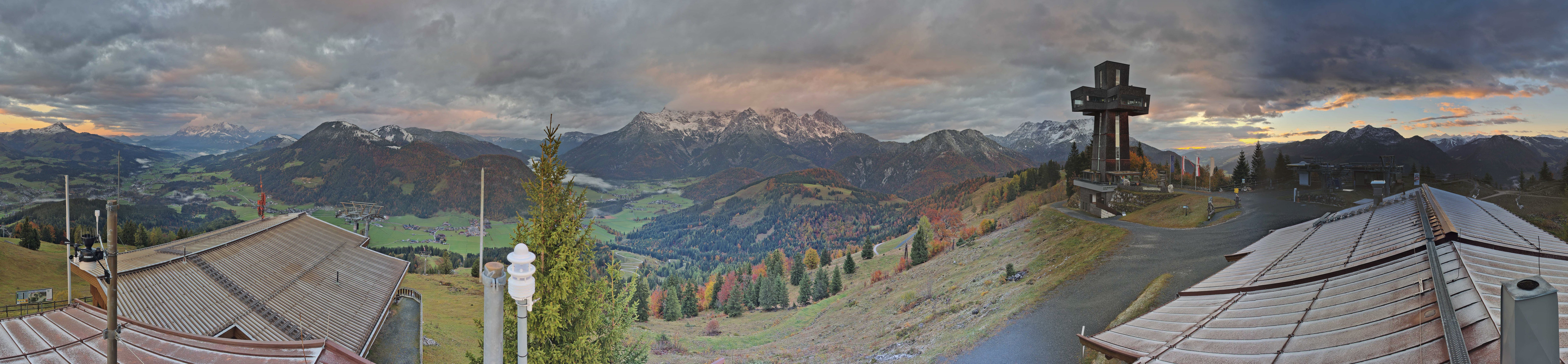 Archiv Foto Webcam Jakobskreuz im Pillerseetal