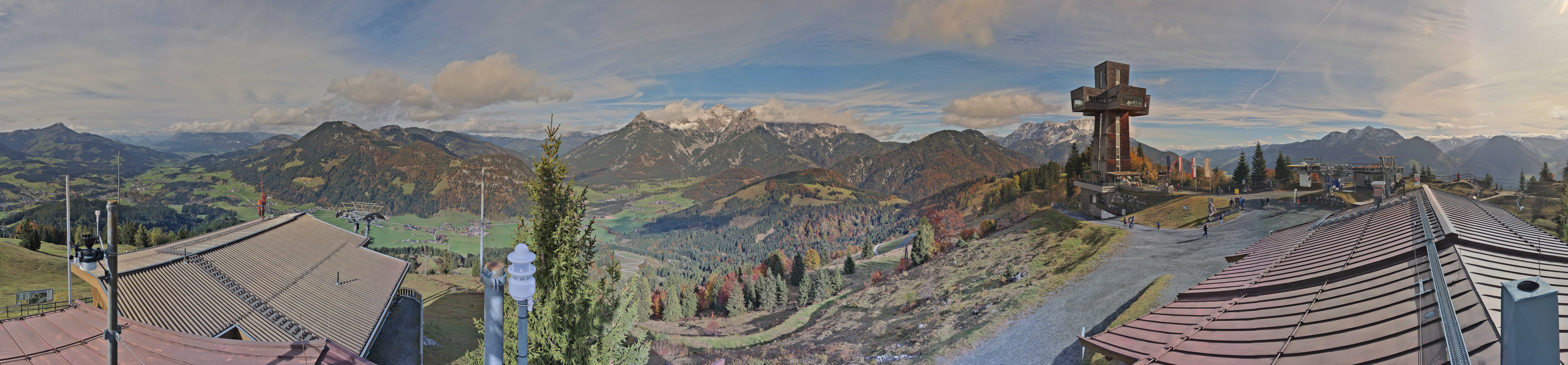 Archiv Foto Webcam Jakobskreuz im Pillerseetal