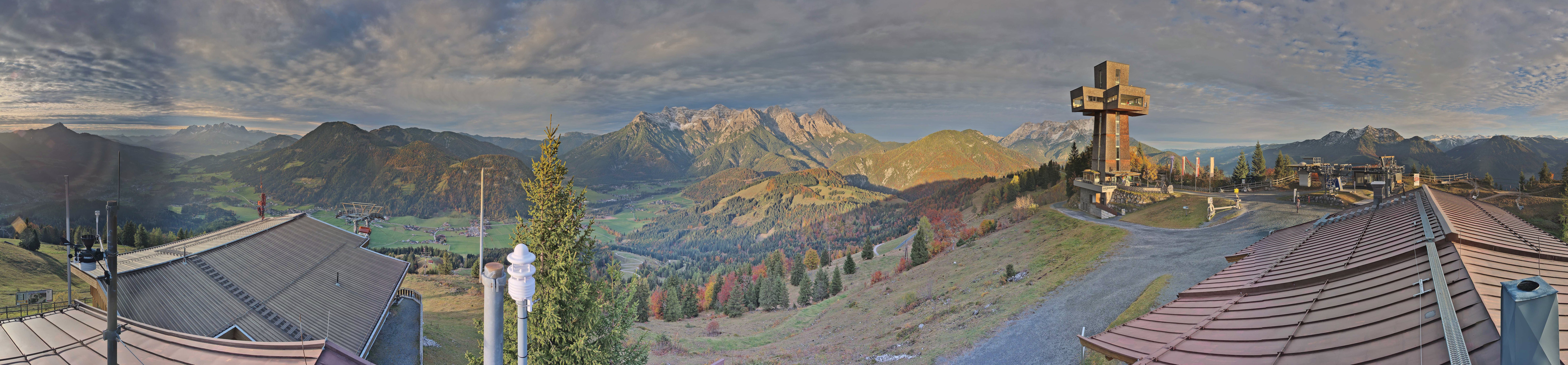 Archiv Foto Webcam Jakobskreuz im Pillerseetal
