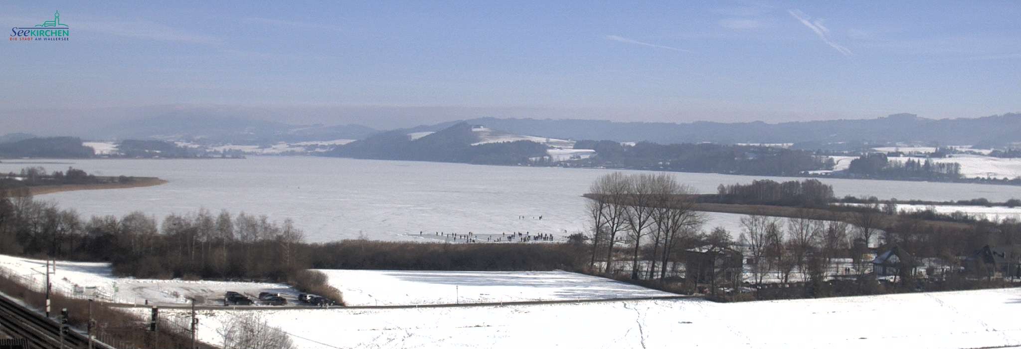 Archiv Foto Webcam Blick von Seekirchen auf den Wallersee