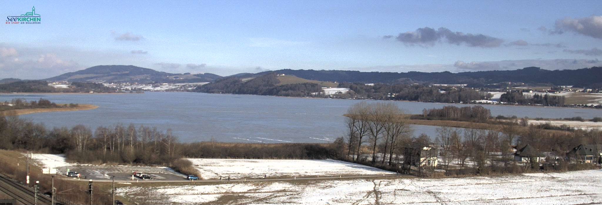Archiv Foto Webcam Blick von Seekirchen auf den Wallersee