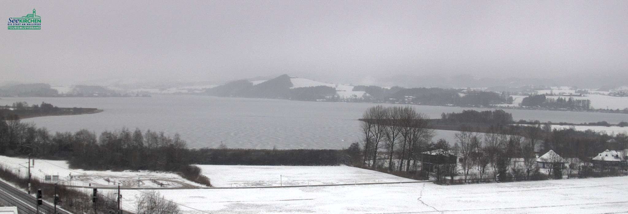 Archiv Foto Webcam Blick von Seekirchen auf den Wallersee