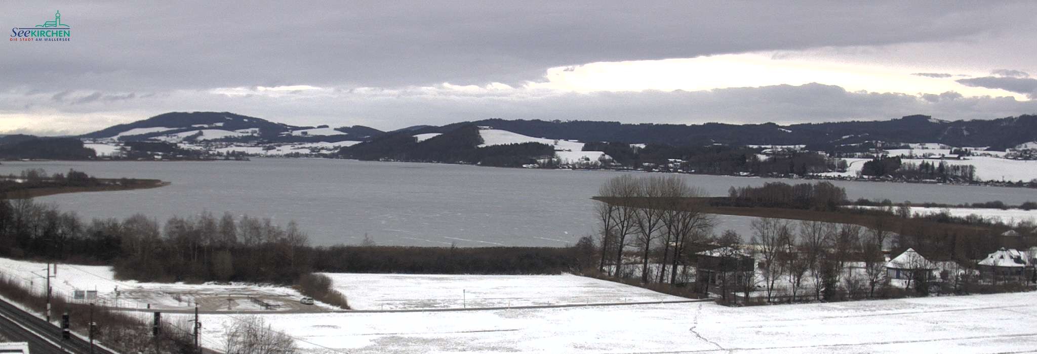Archiv Foto Webcam Blick von Seekirchen auf den Wallersee