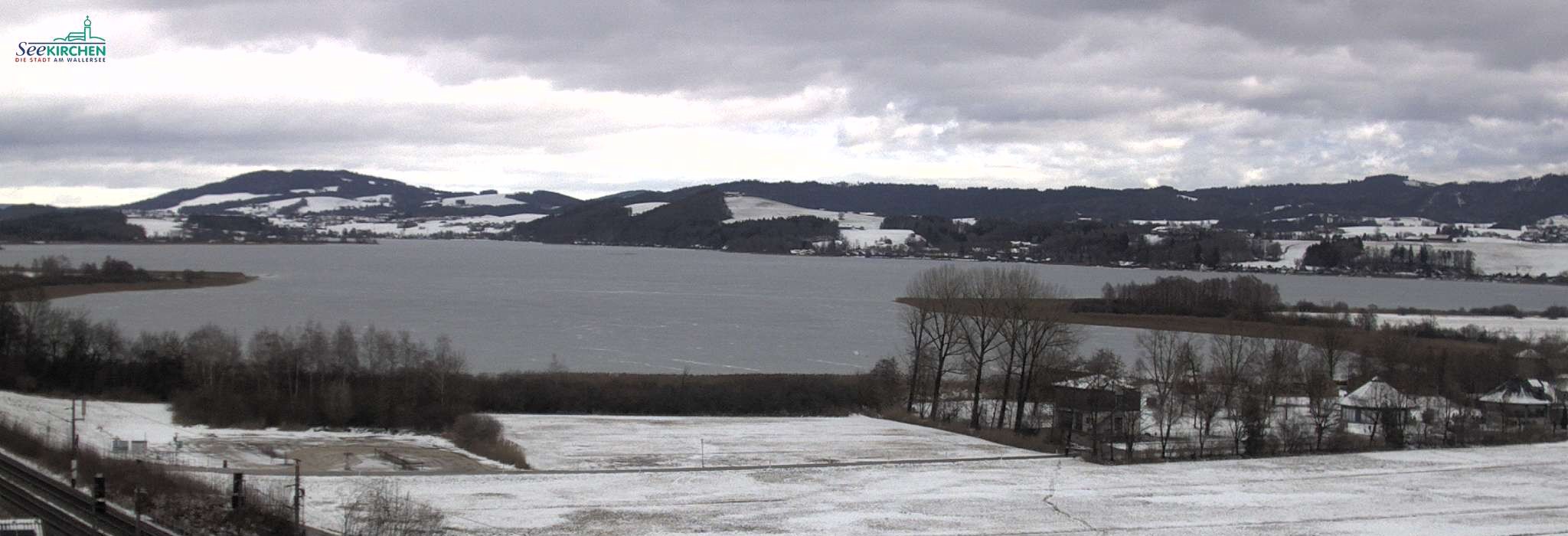 Archiv Foto Webcam Blick von Seekirchen auf den Wallersee