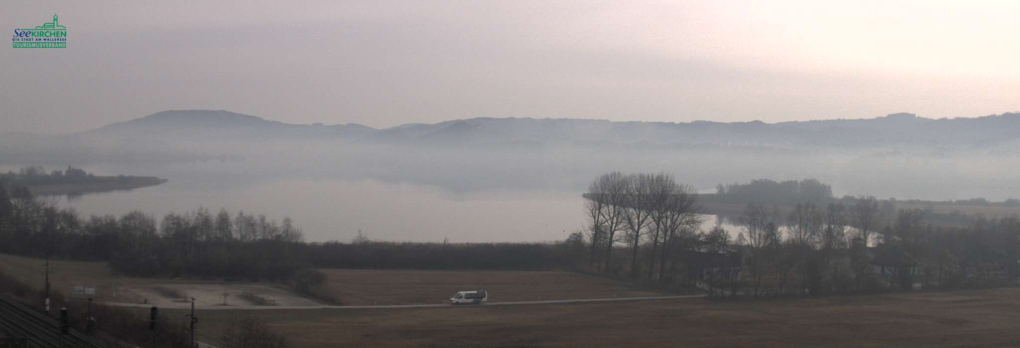 Archiv Foto Webcam Blick von Seekirchen auf den Wallersee