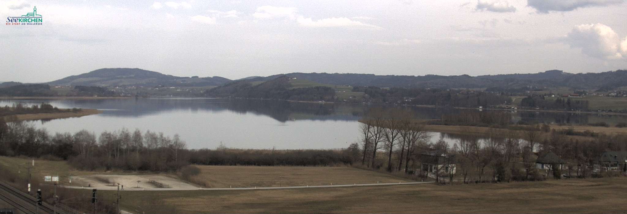 Archiv Foto Webcam Blick von Seekirchen auf den Wallersee