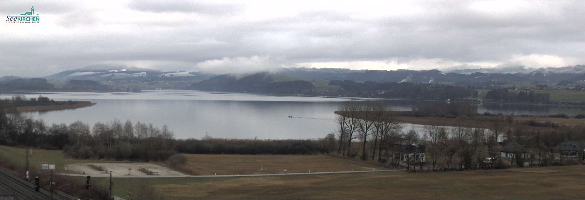 Archiv Foto Webcam Blick von Seekirchen auf den Wallersee