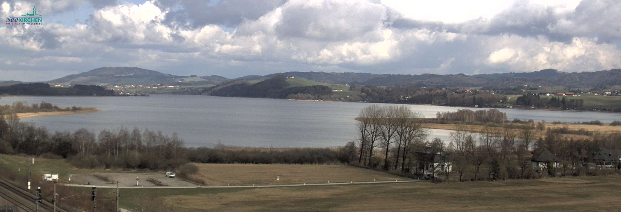 Archiv Foto Webcam Blick von Seekirchen auf den Wallersee