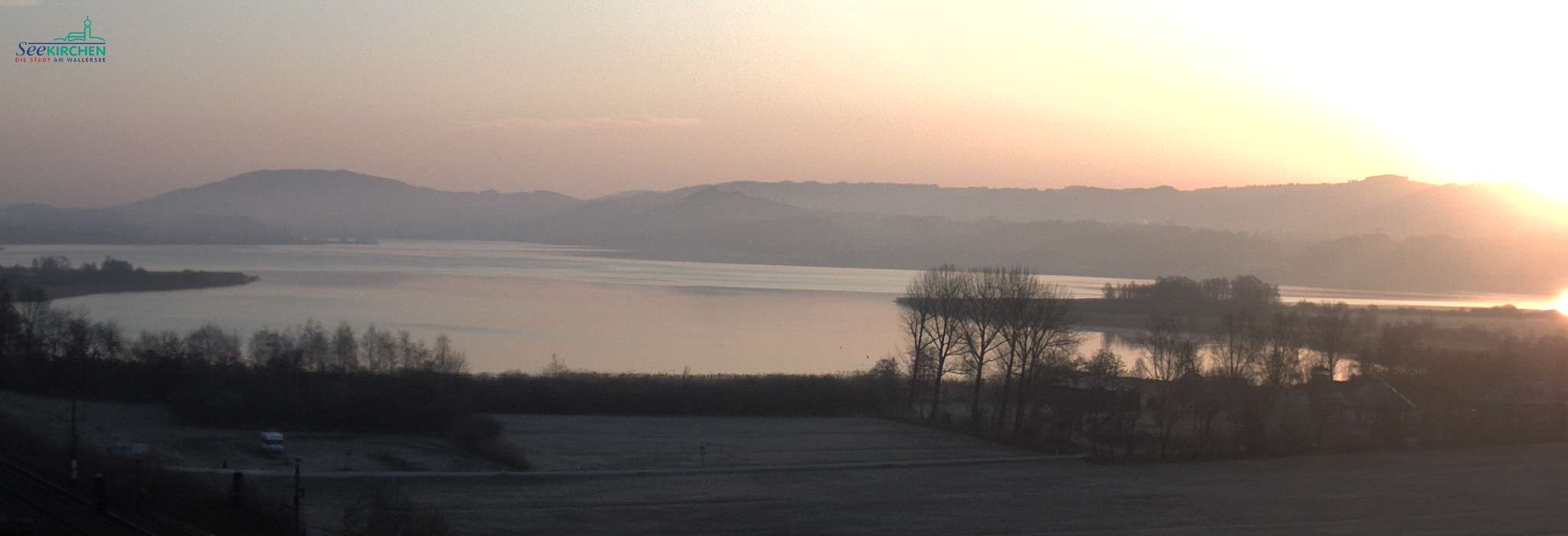 Archiv Foto Webcam Blick von Seekirchen auf den Wallersee