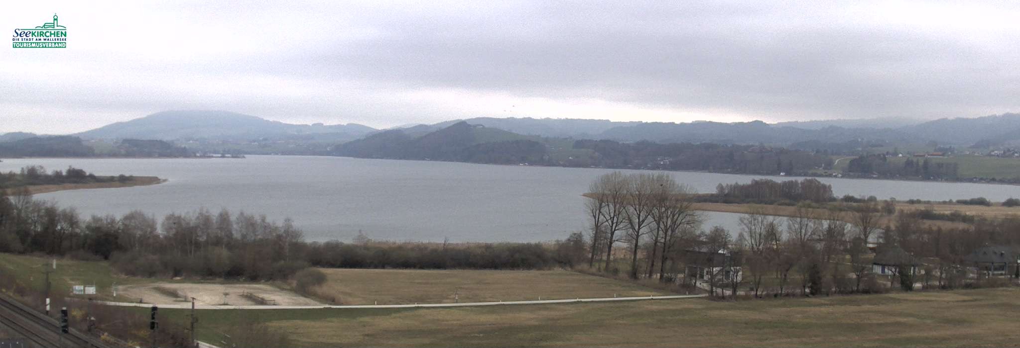 Archiv Foto Webcam Blick von Seekirchen auf den Wallersee