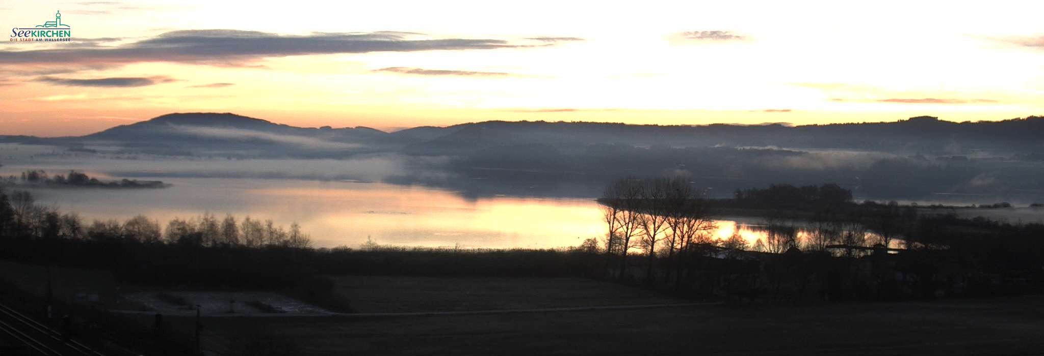 Archiv Foto Webcam Blick von Seekirchen auf den Wallersee