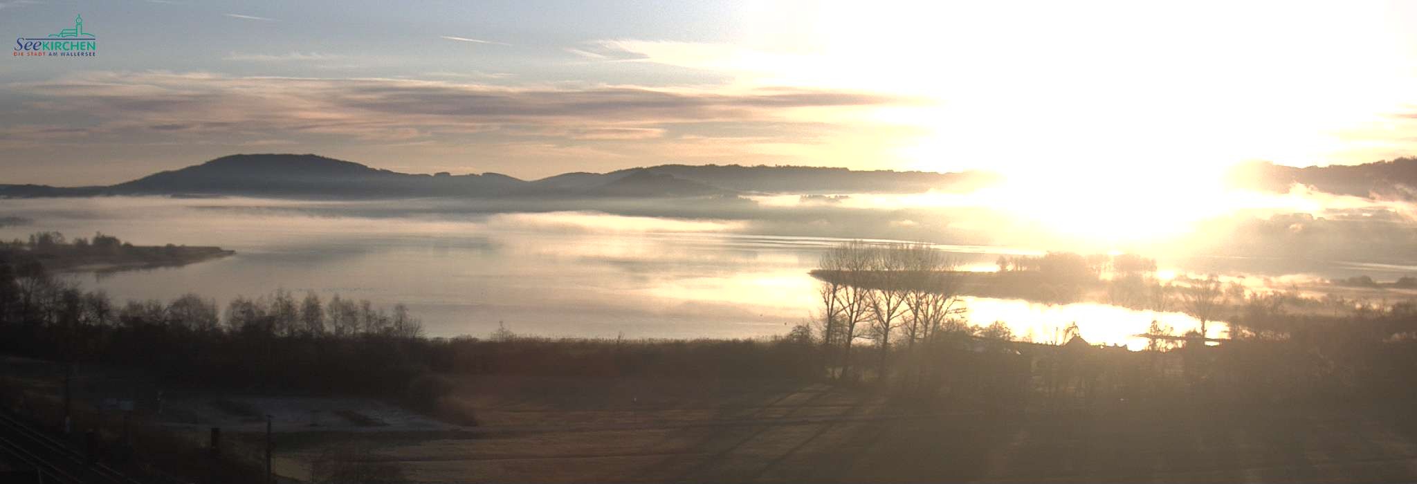 Archiv Foto Webcam Blick von Seekirchen auf den Wallersee