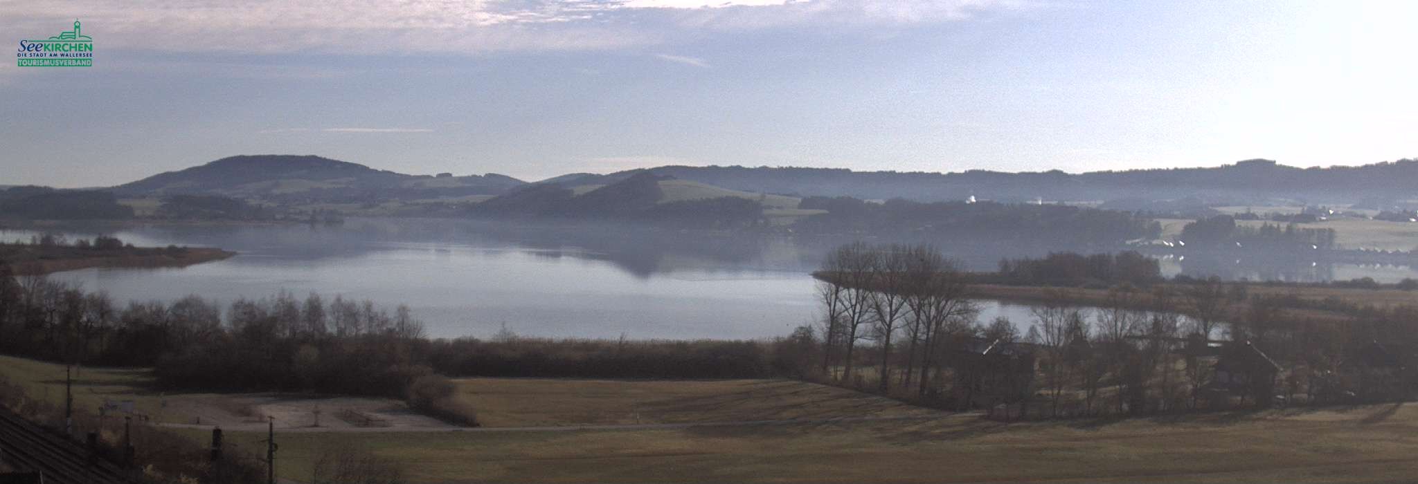 Archiv Foto Webcam Blick von Seekirchen auf den Wallersee
