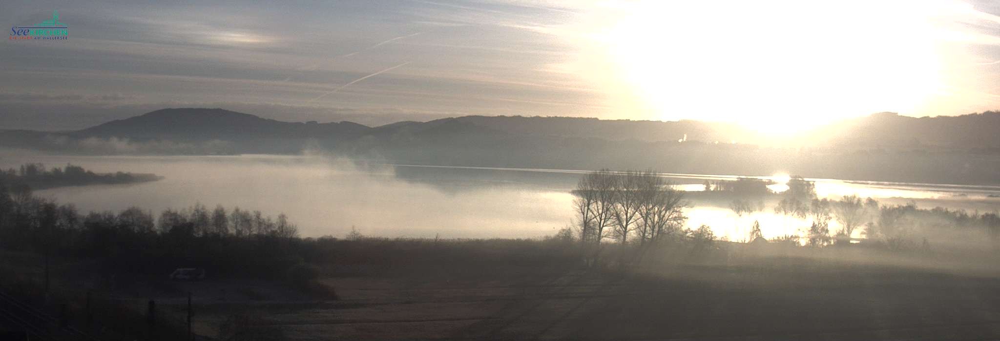 Archiv Foto Webcam Blick von Seekirchen auf den Wallersee