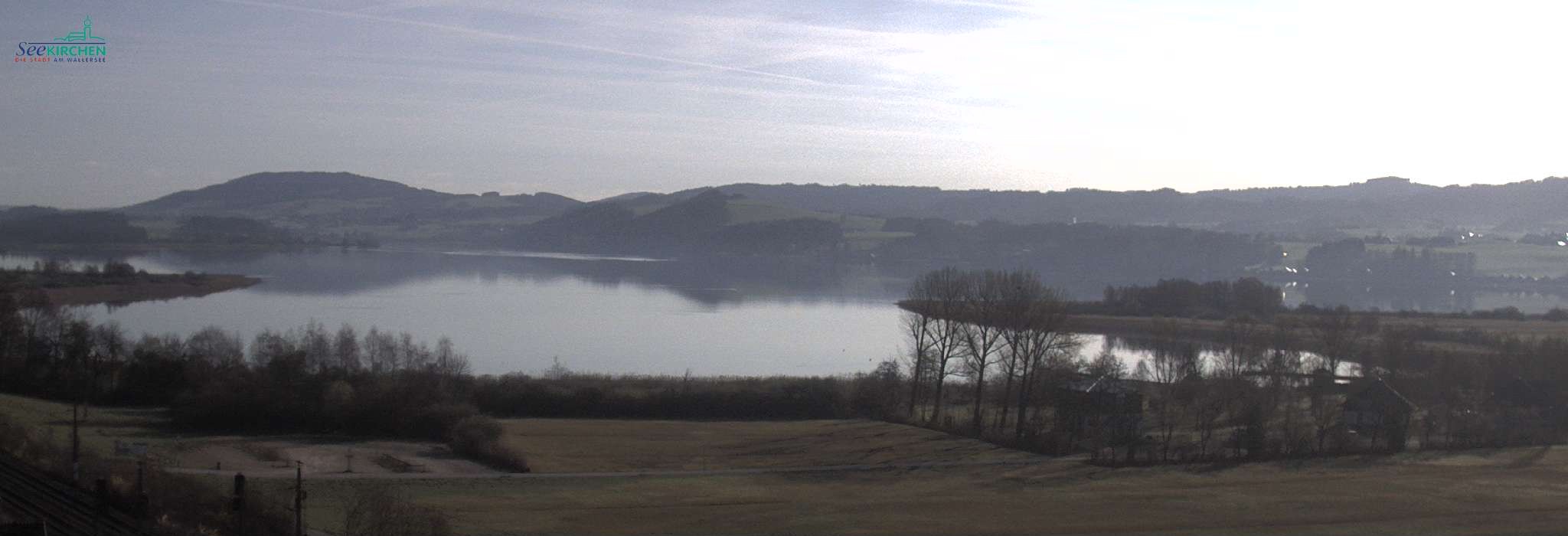 Archiv Foto Webcam Blick von Seekirchen auf den Wallersee