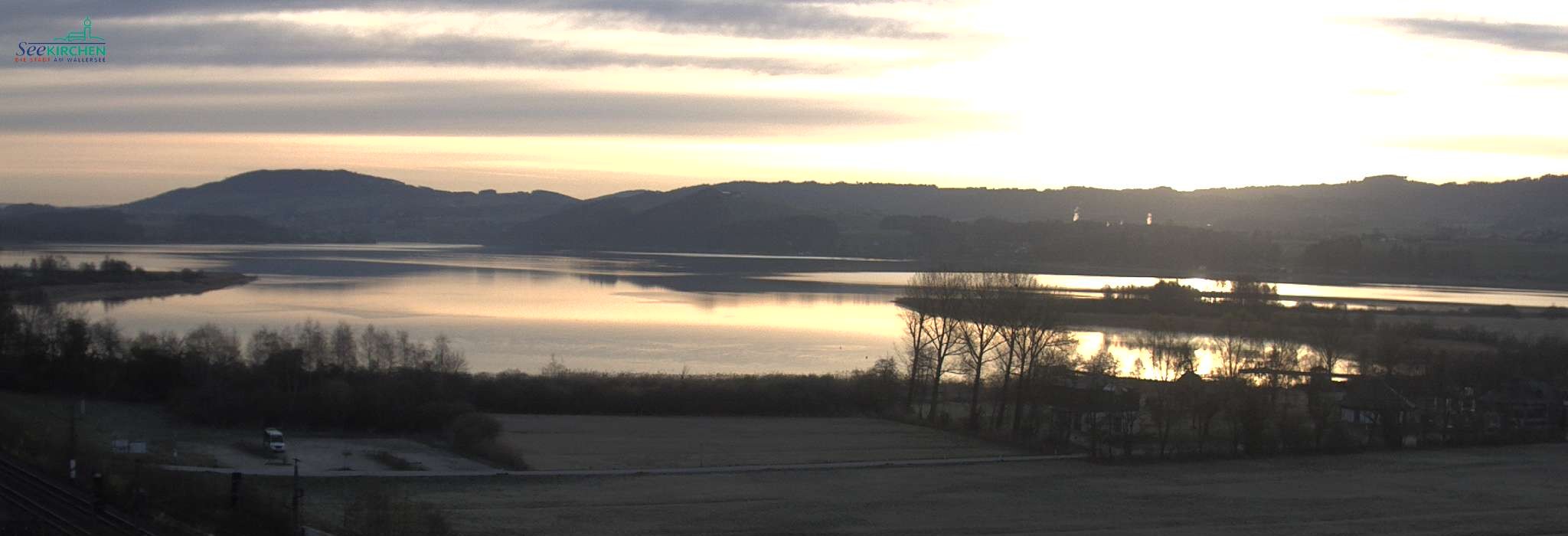 Archiv Foto Webcam Blick von Seekirchen auf den Wallersee