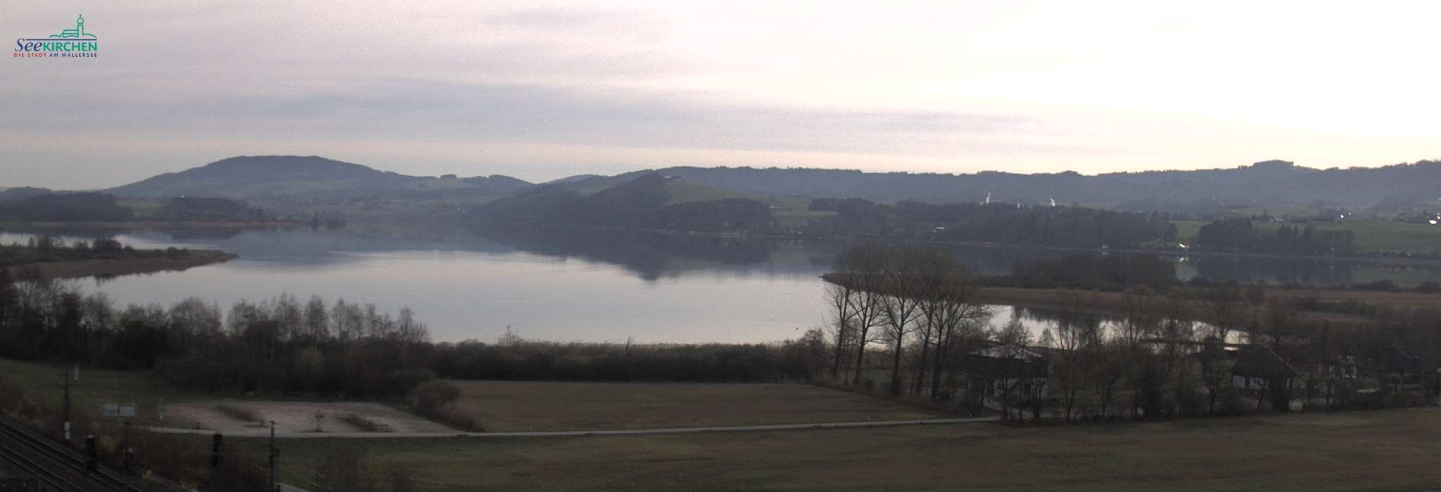 Archiv Foto Webcam Blick von Seekirchen auf den Wallersee