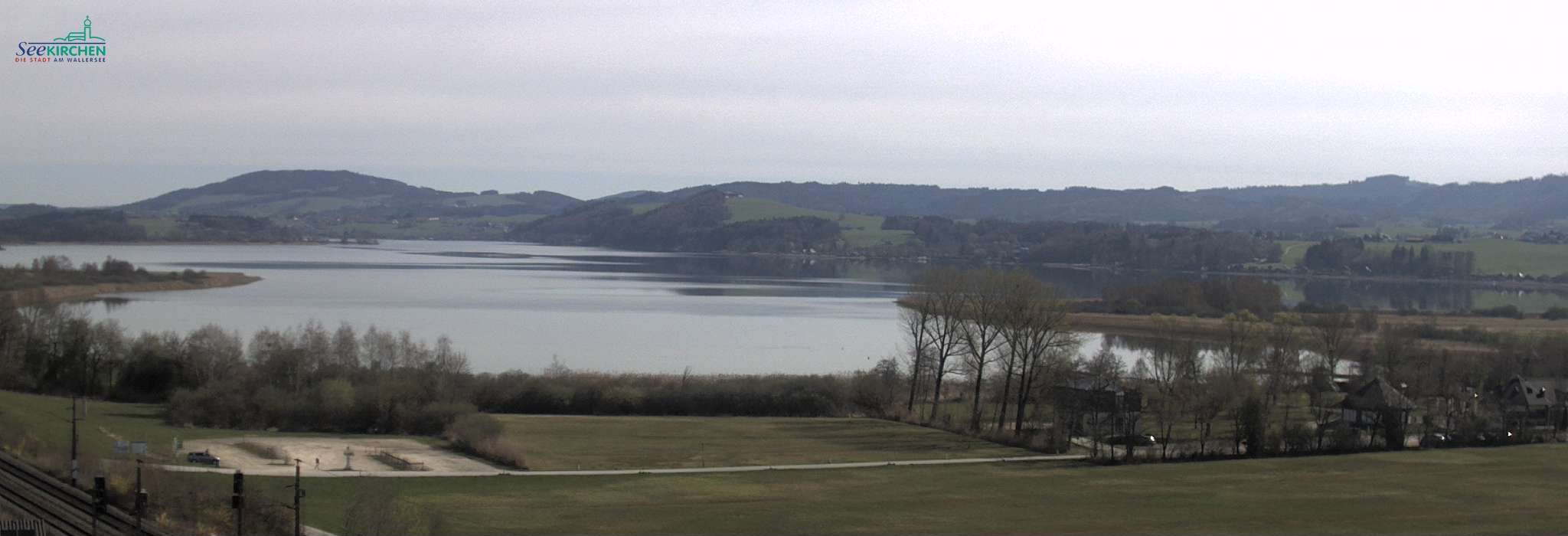 Archiv Foto Webcam Blick von Seekirchen auf den Wallersee