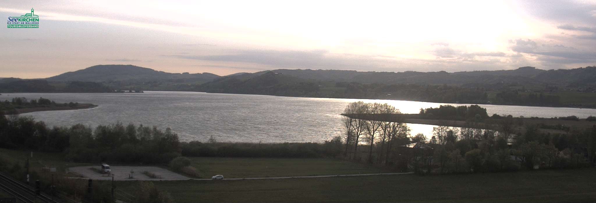 Archiv Foto Webcam Blick von Seekirchen auf den Wallersee