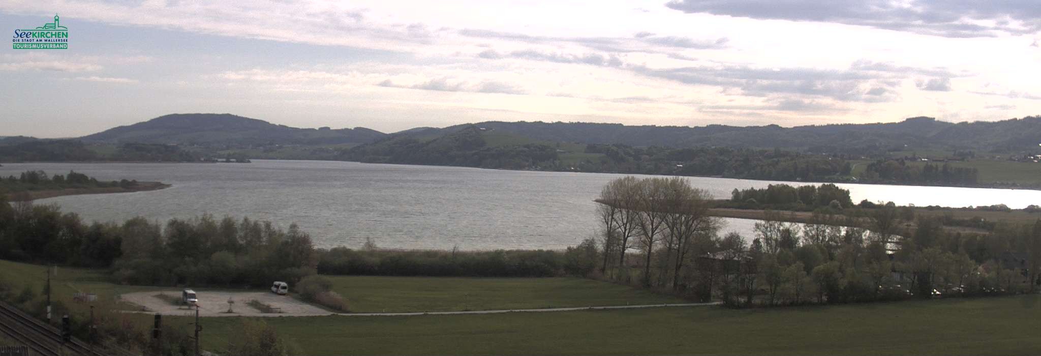 Archiv Foto Webcam Blick von Seekirchen auf den Wallersee