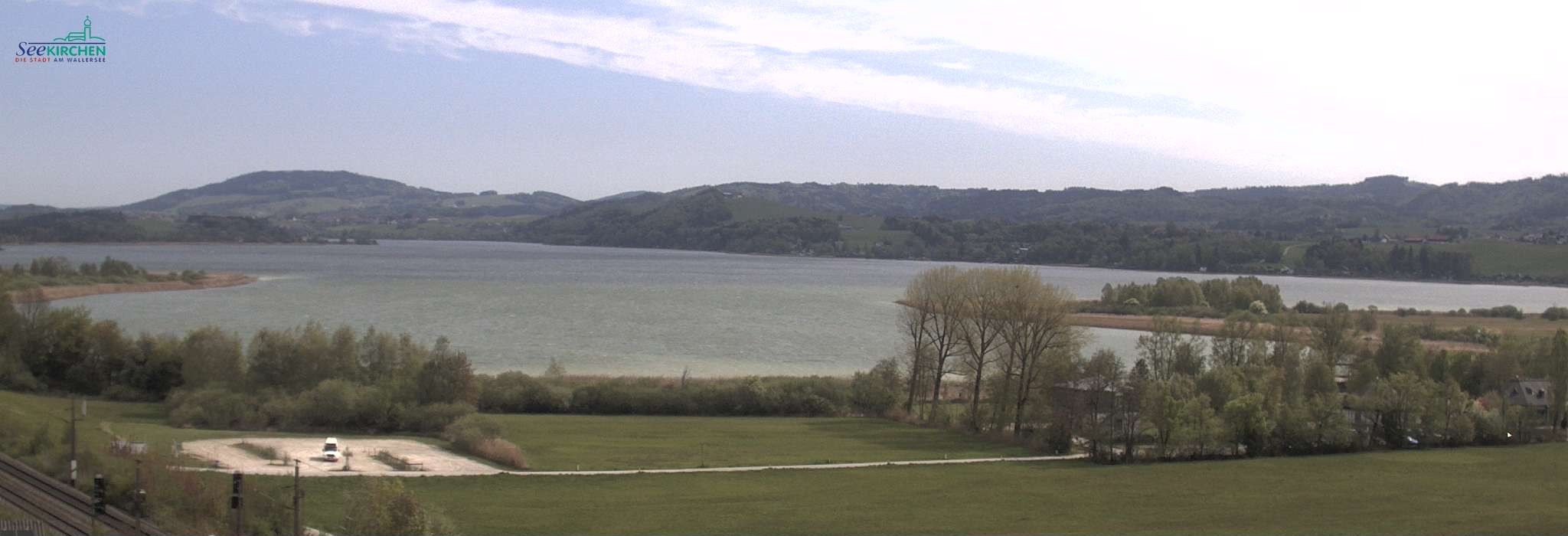 Archiv Foto Webcam Blick von Seekirchen auf den Wallersee