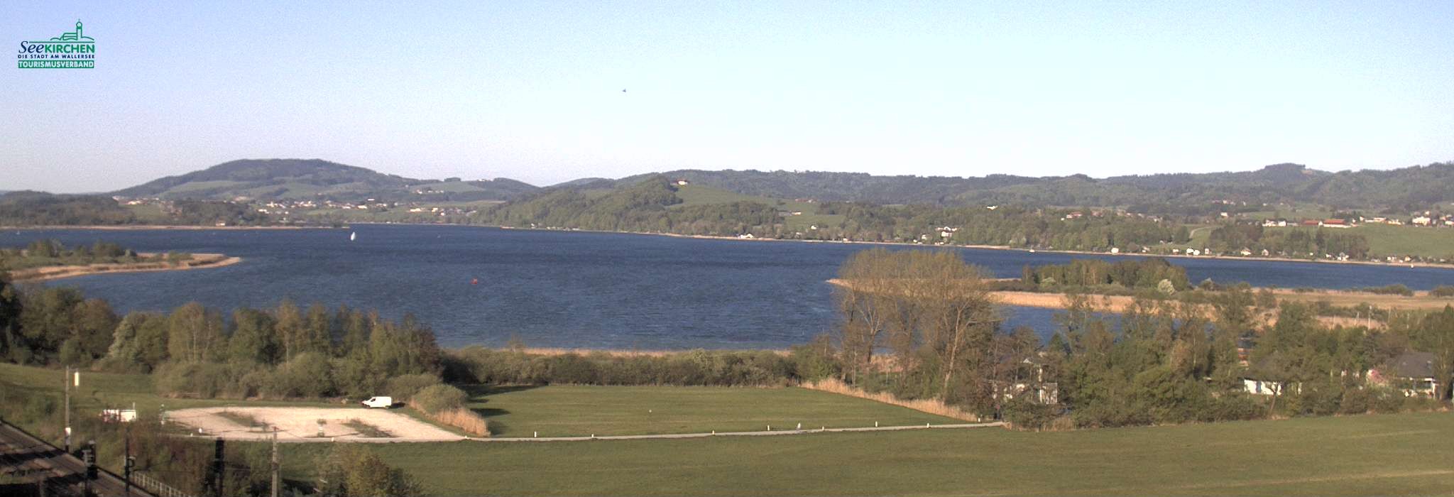 Archiv Foto Webcam Blick von Seekirchen auf den Wallersee