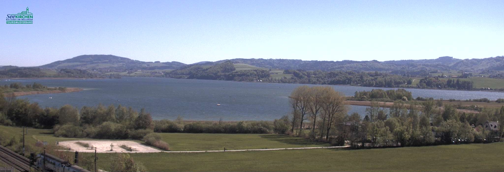 Archiv Foto Webcam Blick von Seekirchen auf den Wallersee