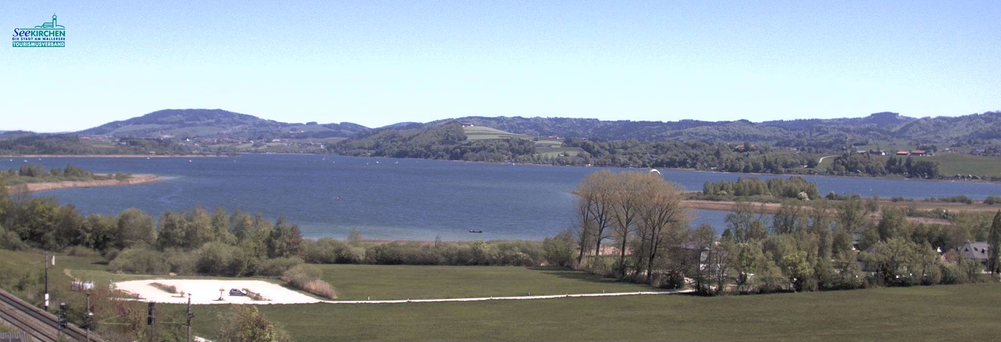 Archiv Foto Webcam Blick von Seekirchen auf den Wallersee