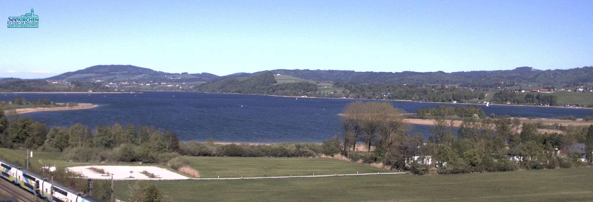 Archiv Foto Webcam Blick von Seekirchen auf den Wallersee