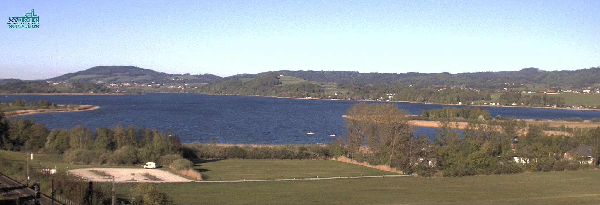 Archiv Foto Webcam Blick von Seekirchen auf den Wallersee