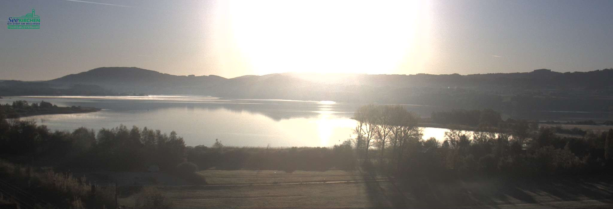 Archiv Foto Webcam Blick von Seekirchen auf den Wallersee