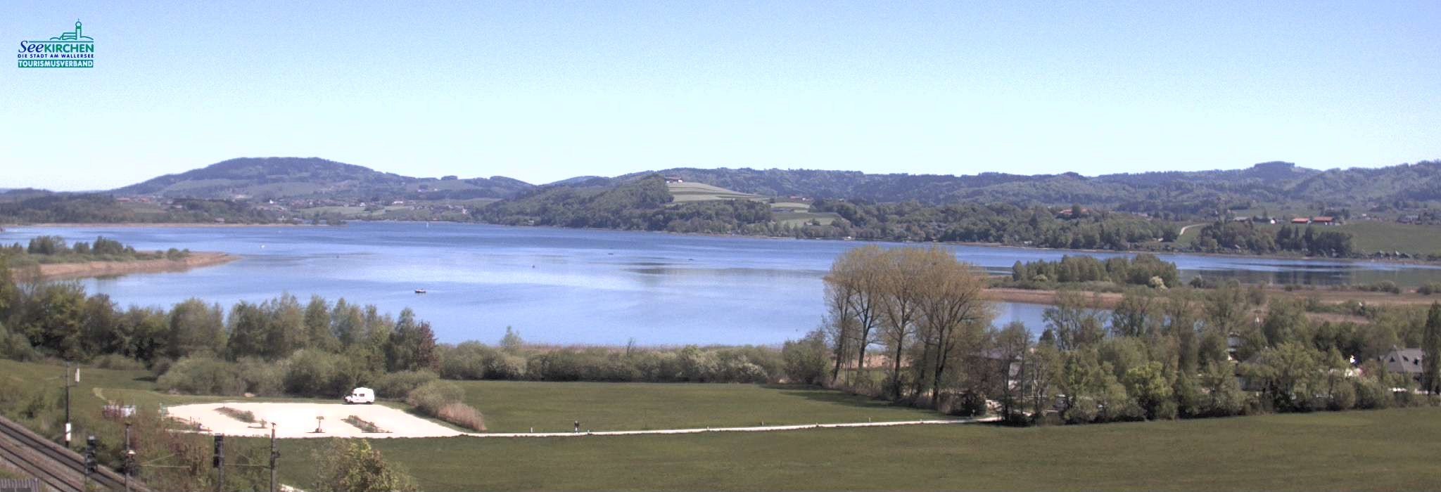 Archiv Foto Webcam Blick von Seekirchen auf den Wallersee