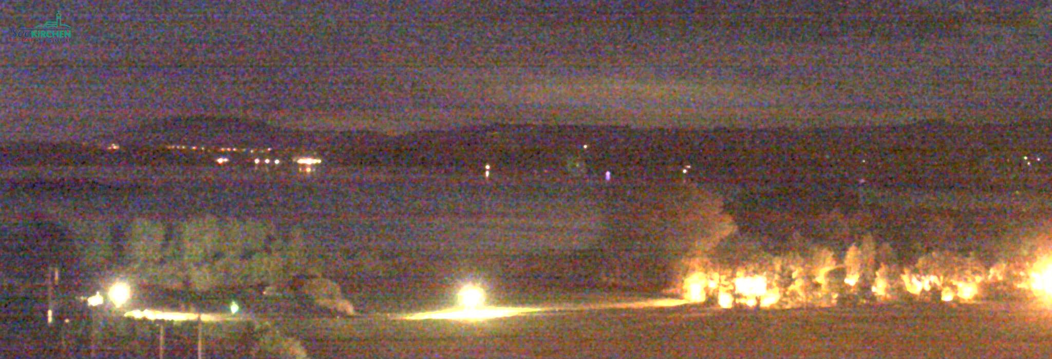 Archived image Webcam View from Seekirchen over the Wallersee