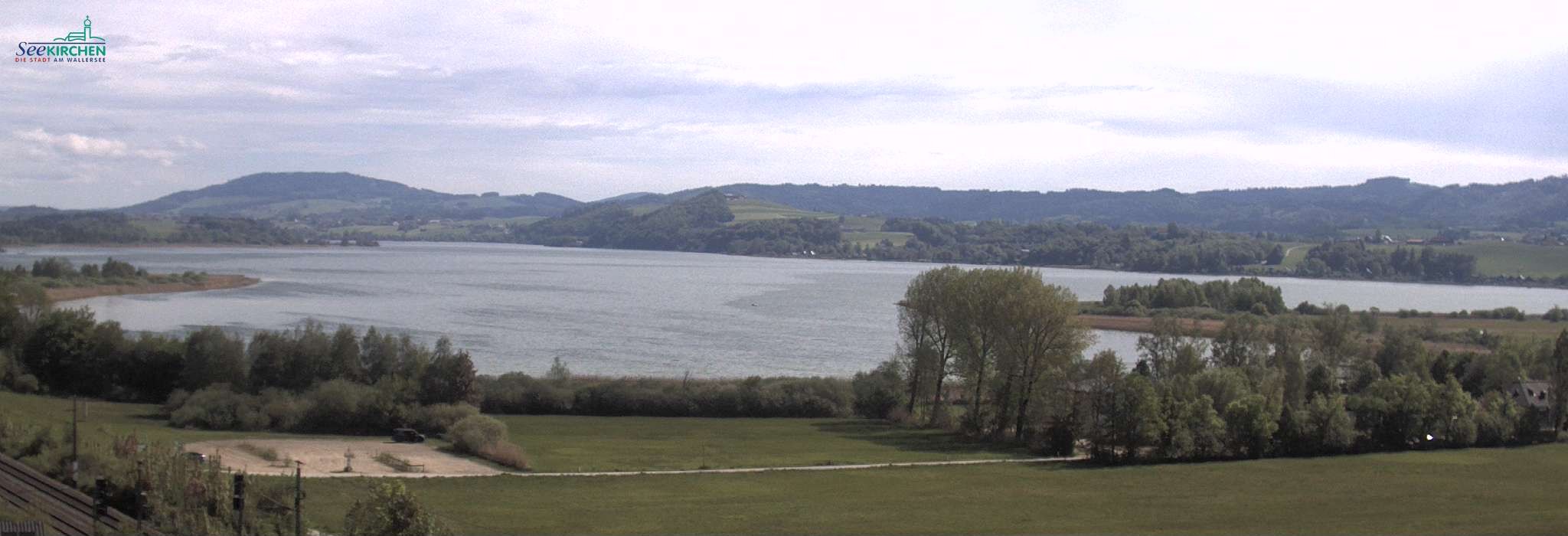 Archived image Webcam View from Seekirchen over the Wallersee