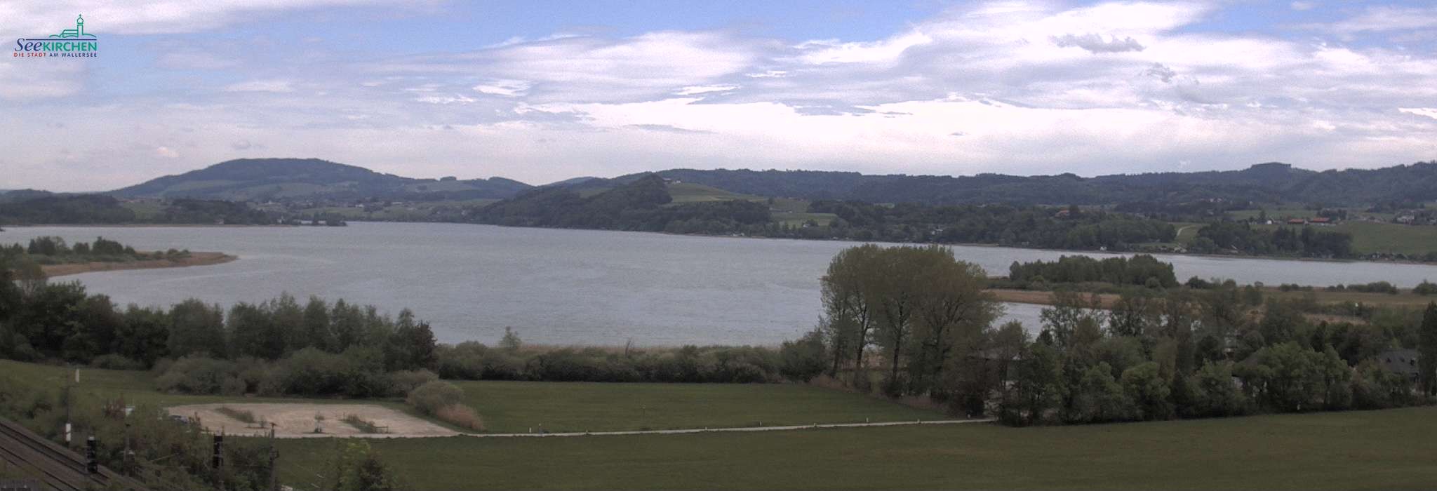 Archived image Webcam View from Seekirchen over the Wallersee