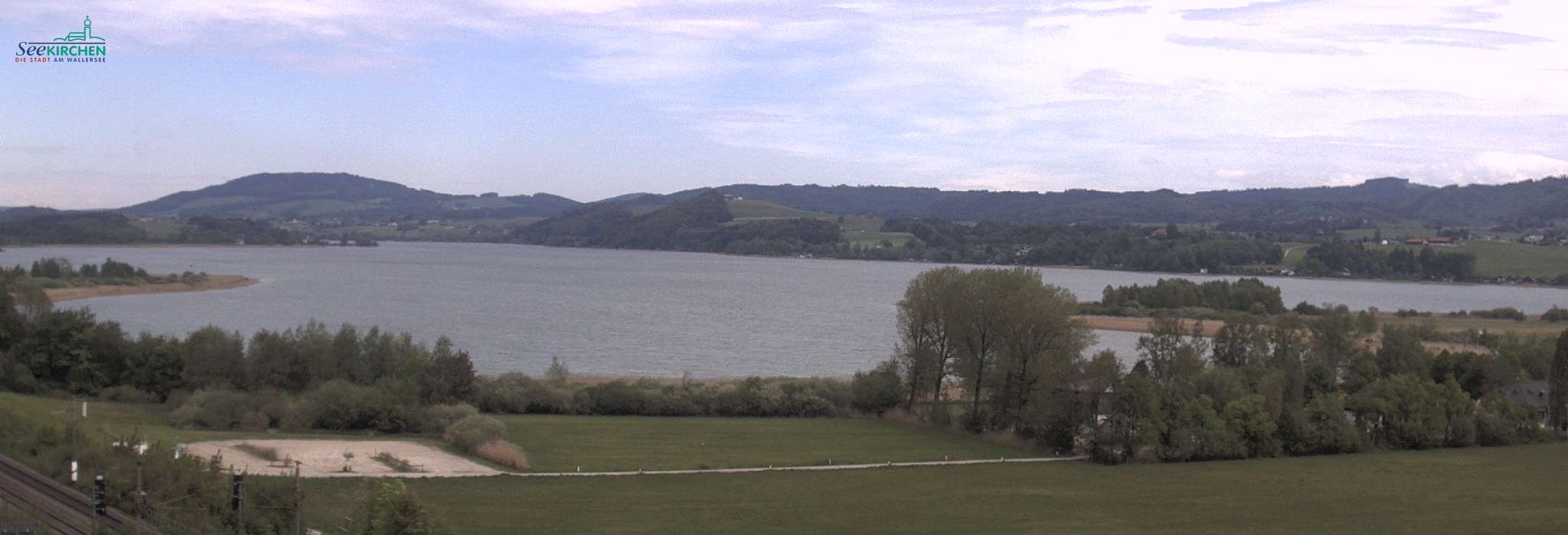 Archived image Webcam View from Seekirchen over the Wallersee