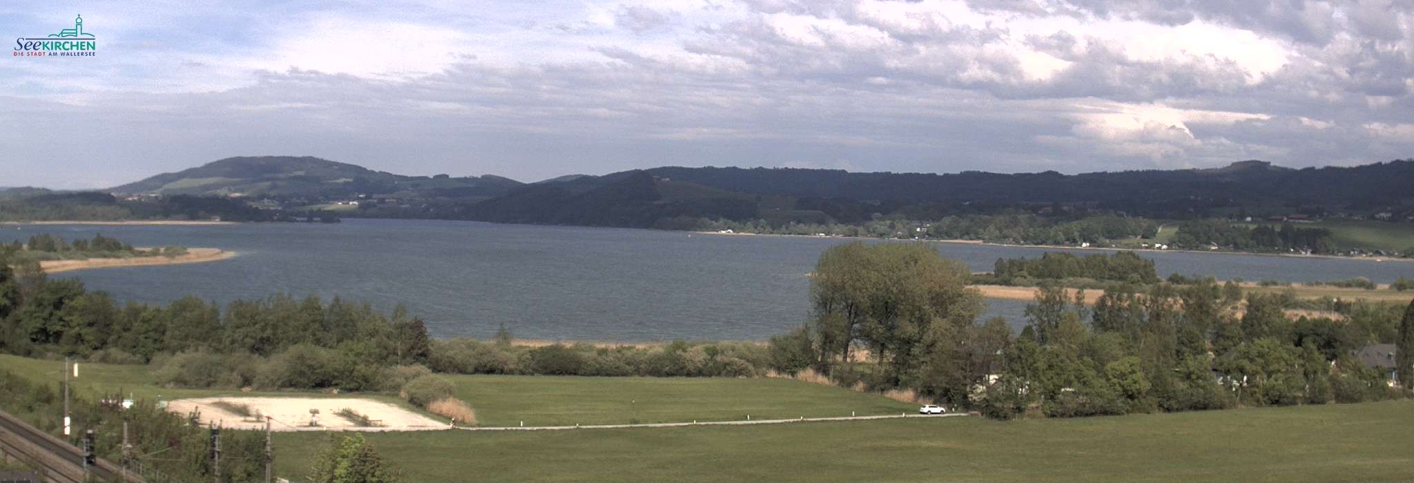 Archived image Webcam View from Seekirchen over the Wallersee